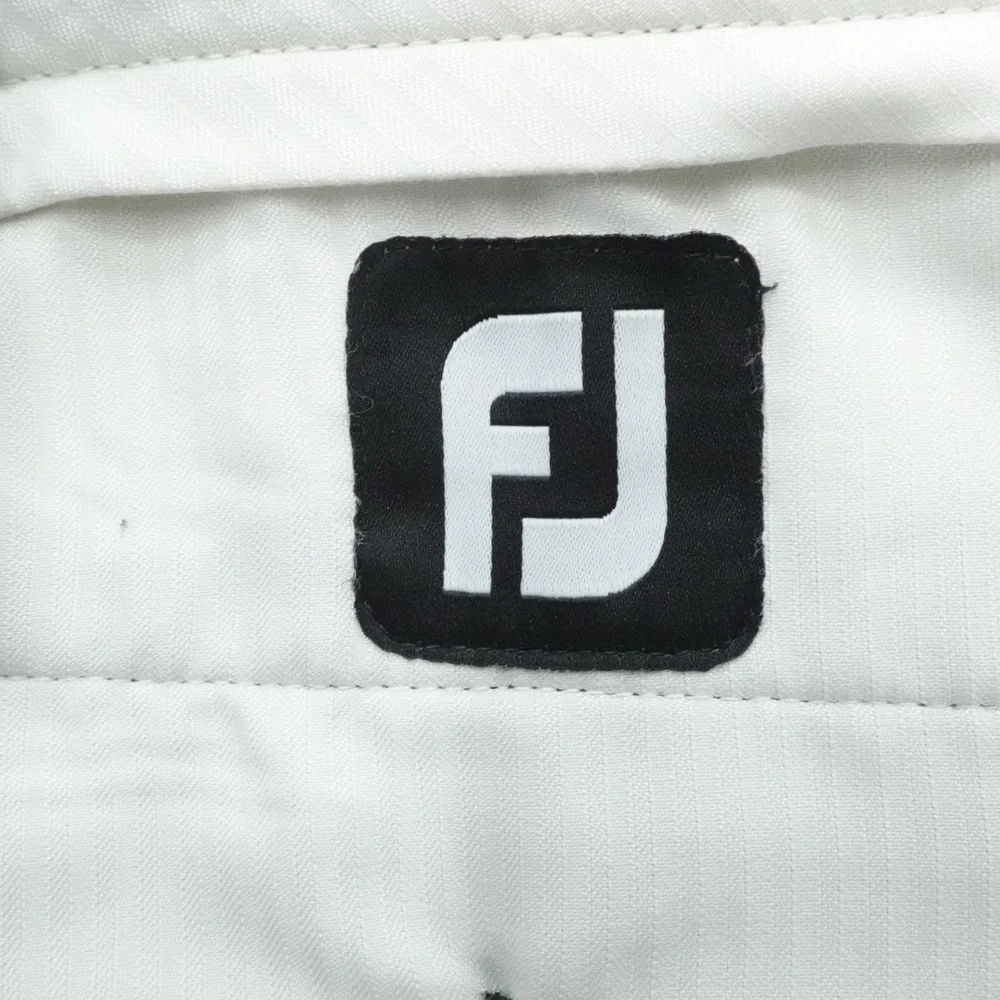 FootJoy Shorts Mens 40 Black Performance Stretch Chino Golf Preppy Casual‎
